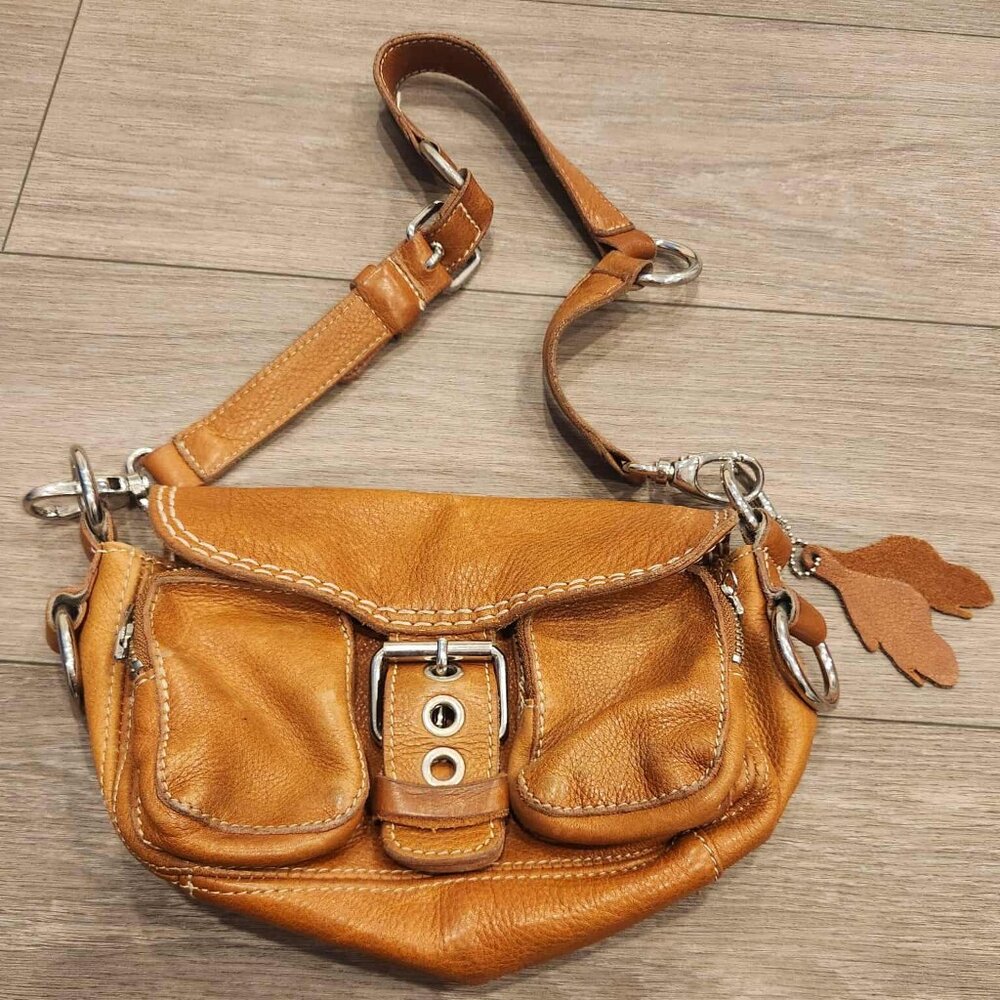 Vintage Roots Emily leather purse